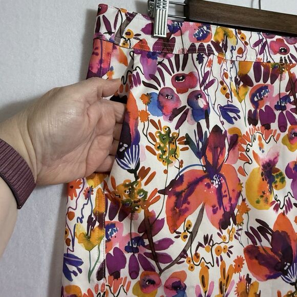 RipSkirt Hook & Loop Hawaiian Floral Bloom Wrap Around Skirt Women's XL Beachy - Picture 5 of 10